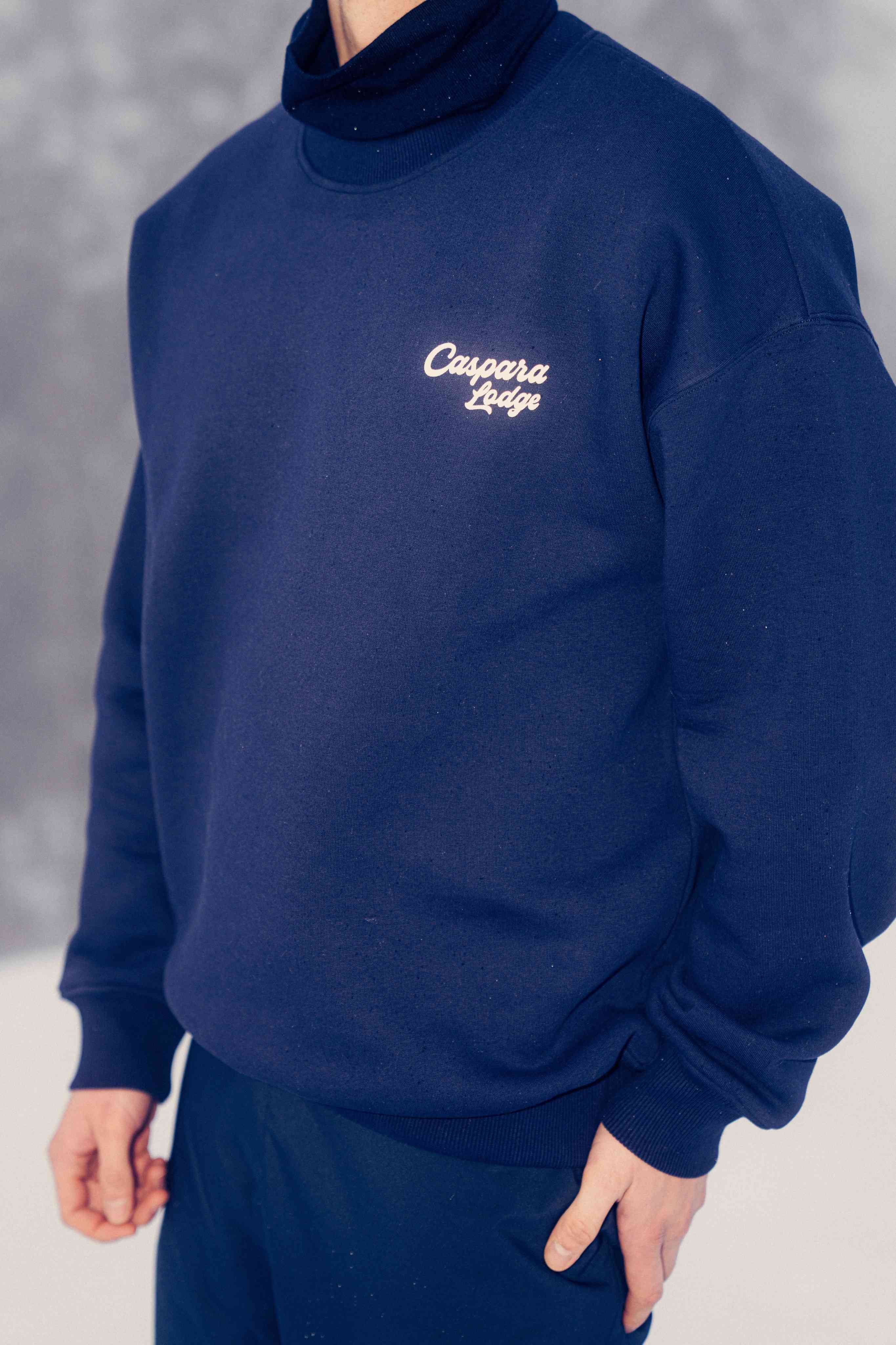 LIMITED EDITION︱M. Lodge Crewneck - Navy